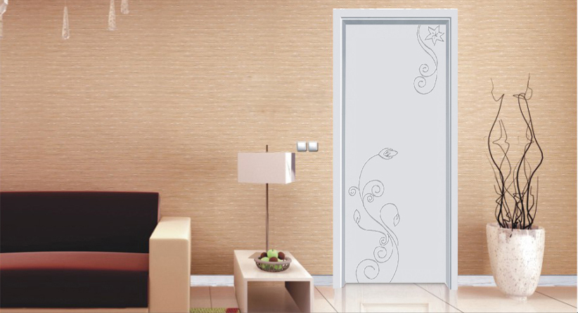 廠價直銷XJS-119愉心金典白色實木烤漆門