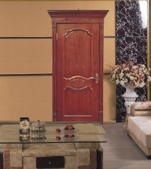 2020年度熱銷鑫順來XJS-006仿古雕花實木烤漆門