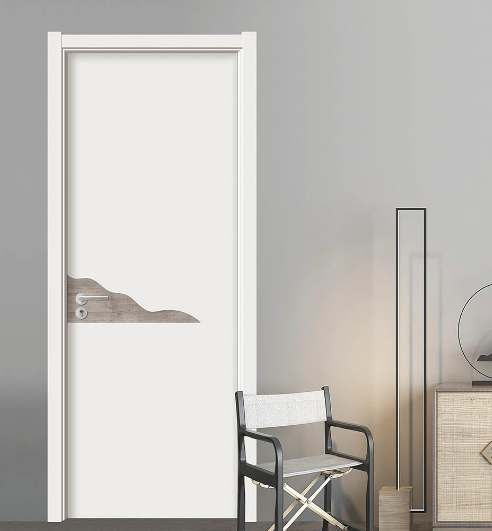 廠價直銷鑫順來X-4020平開零度實木烤漆門