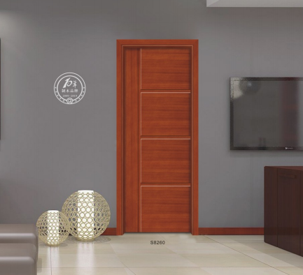 廠價(jià)直銷愉心X-4050平開拼貼實(shí)木烤漆門