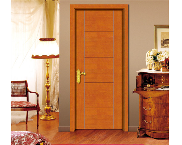 廠價(jià)直銷愉心X-4056平開拼貼實(shí)木烤漆門