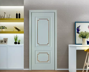 廠價(jià)直銷(xiāo)鑫順來(lái)X-5034平開(kāi)扣線鑲金實(shí)木烤漆門(mén)