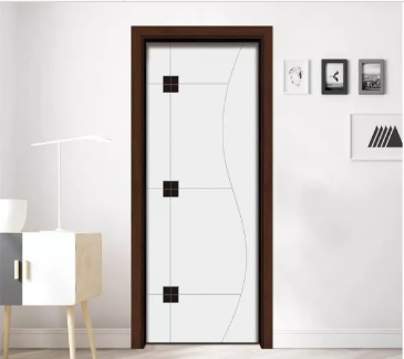 廠價(jià)直銷(xiāo)鑫順來(lái)X-5015平開(kāi)雕花叉色實(shí)木烤漆門(mén)