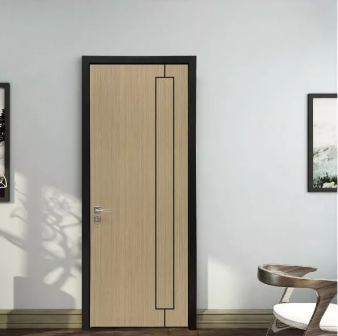 廠價直銷鑫順來X-5019平開叉色實木烤漆門