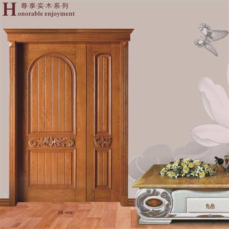 廠價直銷鑫順來X-6002平開外扣復(fù)古實(shí)木烤漆門