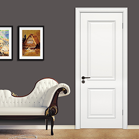 廠價直銷鑫順來X-6014平開外扣實(shí)木烤漆門