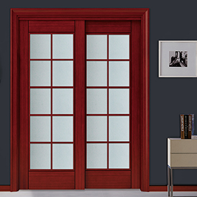 廠價(jià)直銷鑫順來X-6023圓弧平開實(shí)木烤漆門