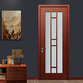 廠價(jià)直銷鑫順來X-6024平開實(shí)木烤漆門