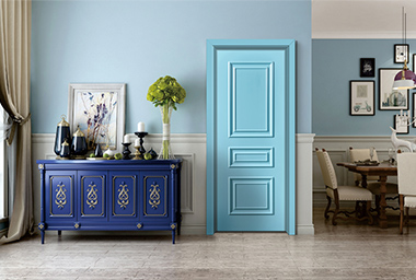 廠價直銷鑫順來X-6059平開扣線實(shí)木烤漆門