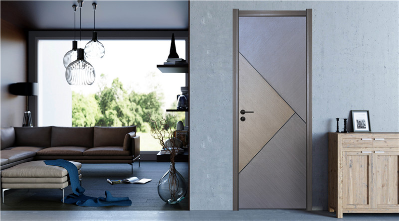 廠價直銷鑫順來X-6093平開實木烤漆門