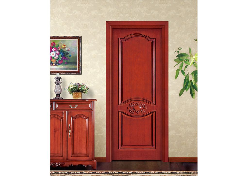 廠價直銷鑫順來X-7010平開外扣實(shí)木烤漆門