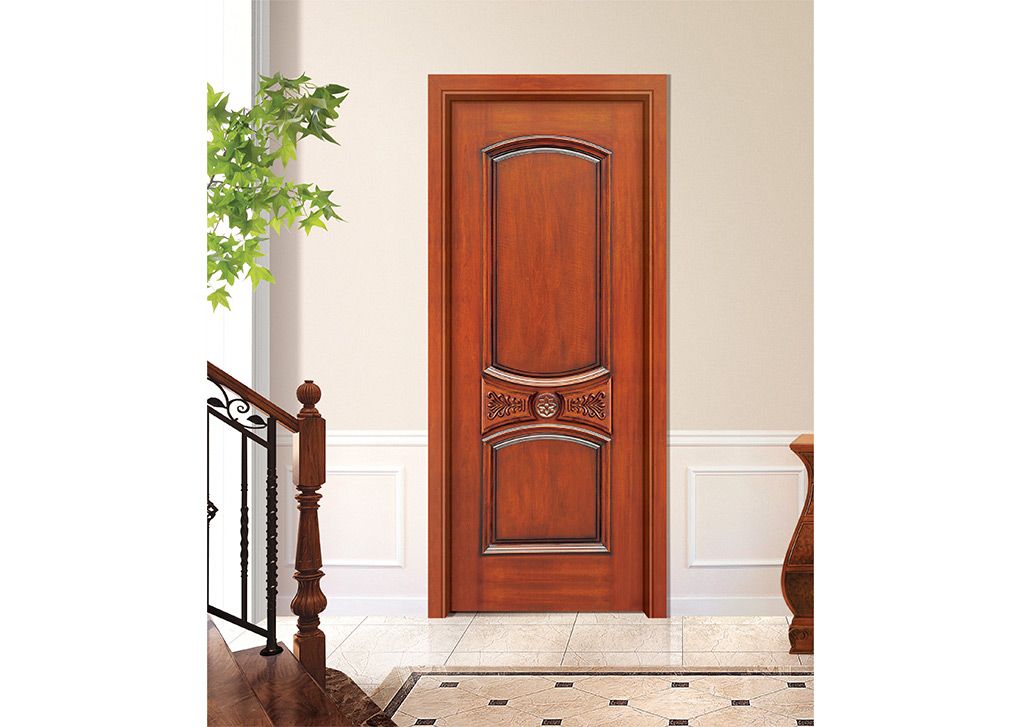 廠價直銷鑫順來X-7011平開實(shí)木烤漆門