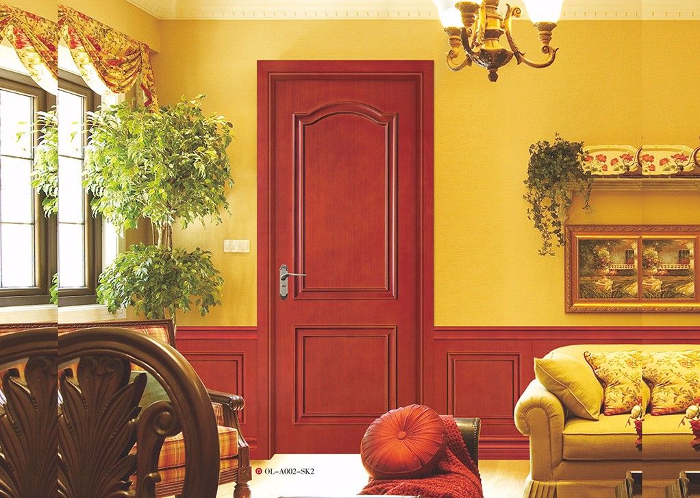 廠價直銷鑫順來X-7034平開實(shí)木烤漆門