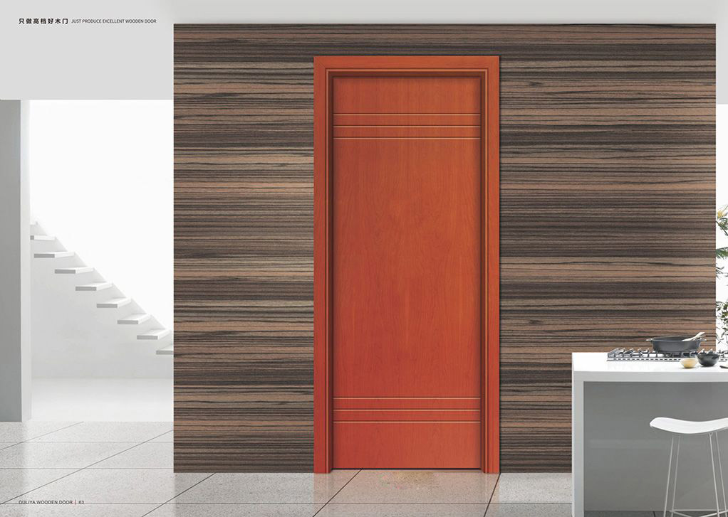 廠價直銷鑫順來X-7042平開實木烤漆門