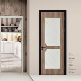 新品上市鑫順來(lái)X-8003平開(kāi)環(huán)保無(wú)漆鋁木門(mén)