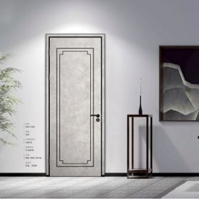 新品上市鑫順來(lái)X-8024平開(kāi)環(huán)保無(wú)漆鋁木門(mén)