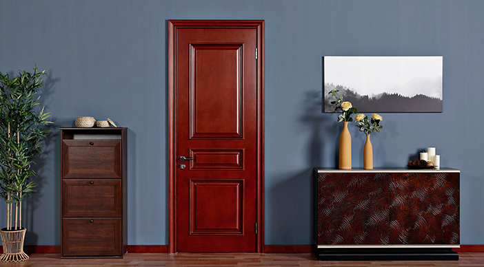 廠價(jià)直銷鑫順來(lái)X-8004平開外扣實(shí)木烤漆門