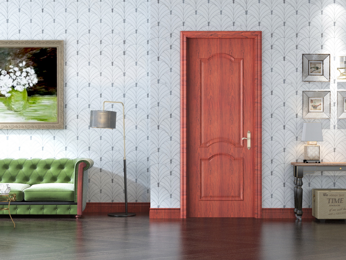 廠價(jià)直銷鑫順來(lái)X-8029平開外扣實(shí)木烤漆門