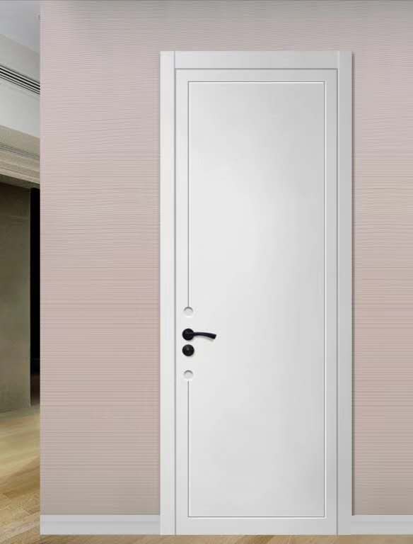 廠價直銷鑫順來X-8039平開實木烤漆門