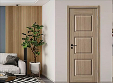 廠價直銷鑫順來X-8112平開實木烤漆門