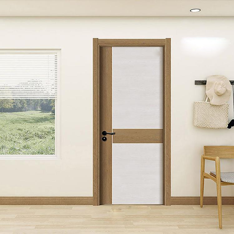 廠價(jià)直銷鑫順來(lái)X-8127平開拼貼實(shí)木烤漆門