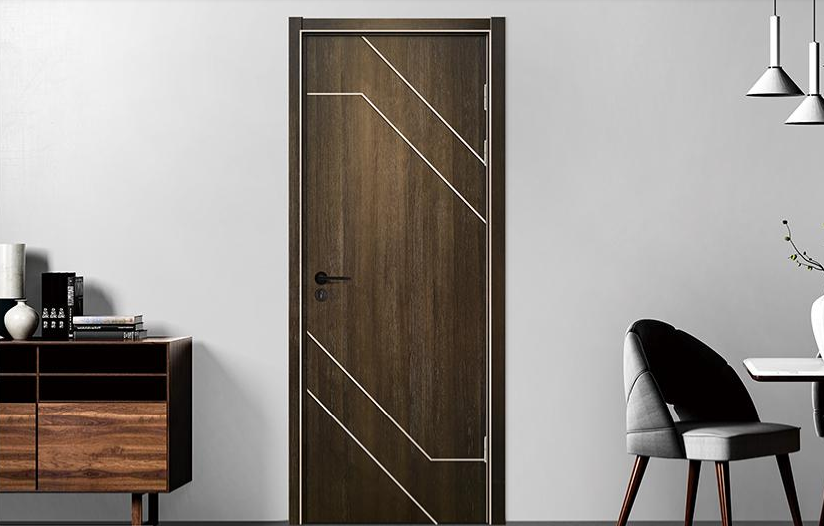 2020年新款零度鑫順來(lái)X-9002平開叉色條實(shí)木烤漆門