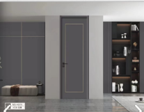 新品推薦鑫愉世家XS-2304膚感實(shí)木烤漆門