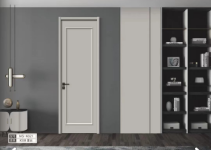 新品熱賣鑫愉世家XS-2312膚感實(shí)木烤漆門